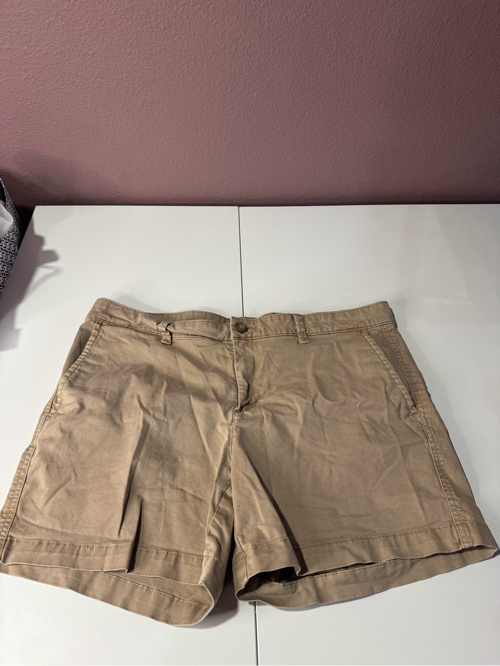 GAP Women's Beige Bermuda Shorts